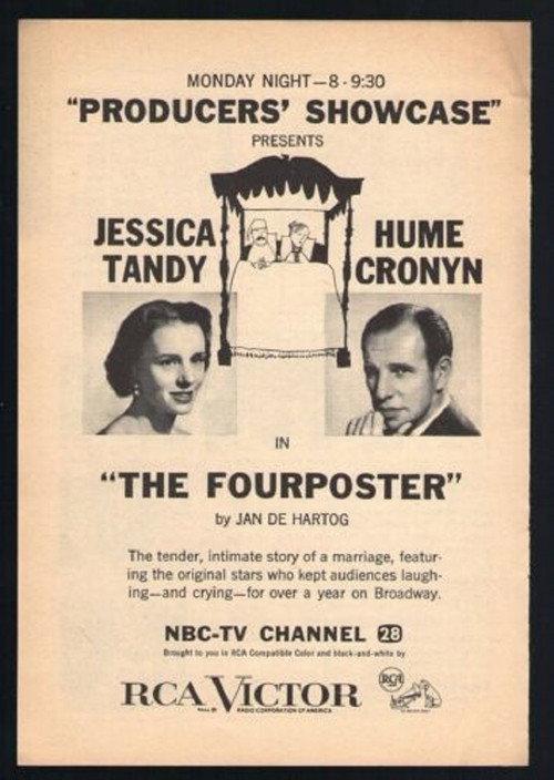 The Fourposter 1955 official movie poster