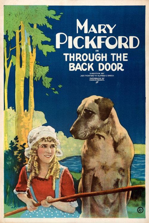 Through the Back Door 1921 official movie poster