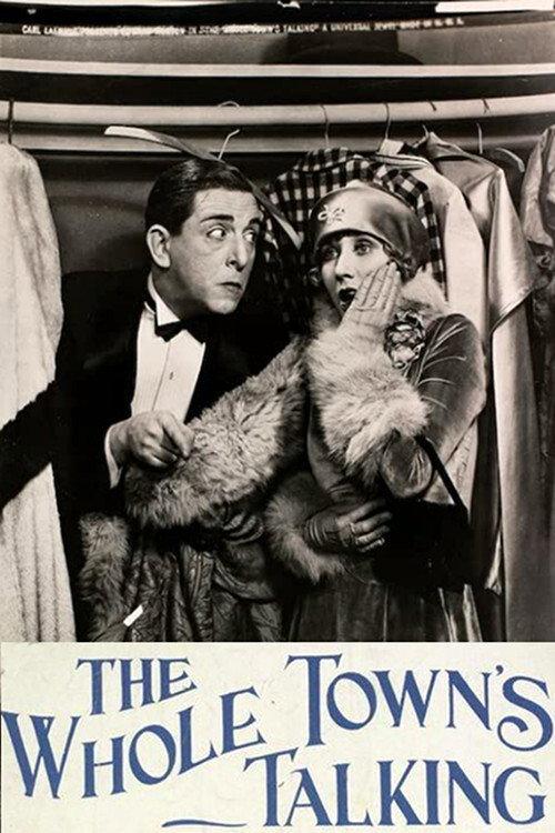 The Whole Town's Talking 1926 official movie poster