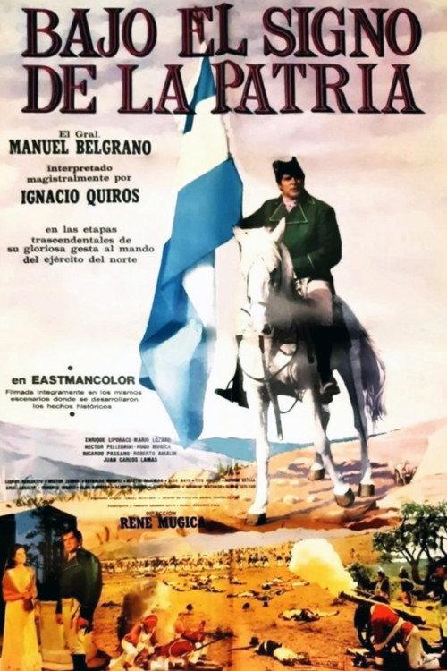 Bajo el signo de la patria 1971 official movie poster