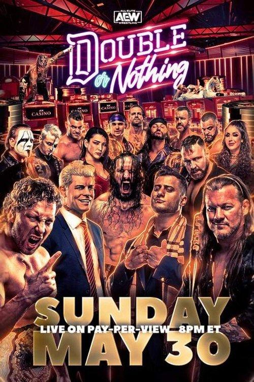AEW Double or Nothing 2021 2021 official movie poster