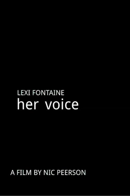 Her Voice 2020 official movie poster