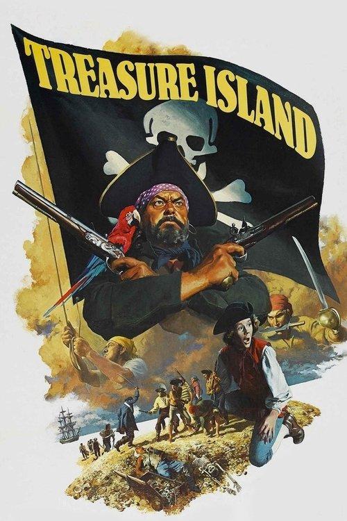 Treasure Island 1972 official movie poster