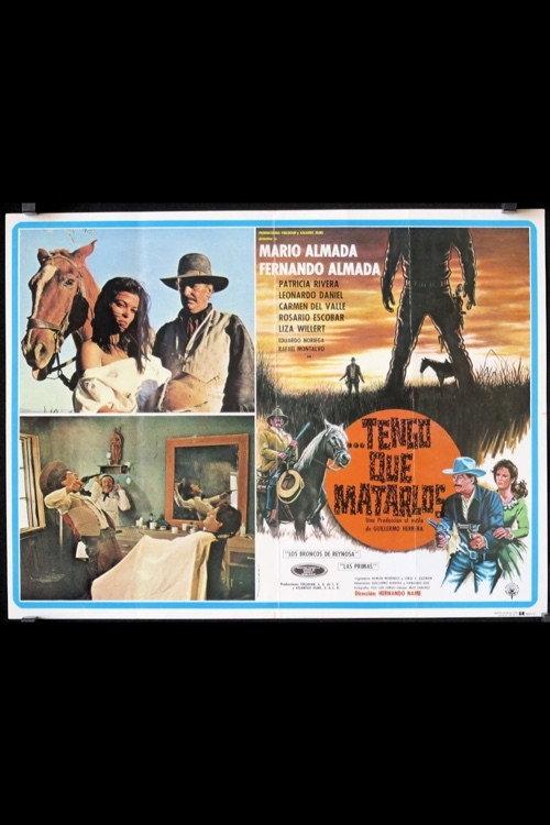 Tengo que matarlos 1991 official movie poster