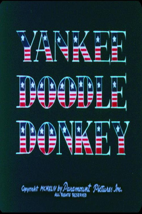 Yankee Doodle Donkey 1944 official movie poster