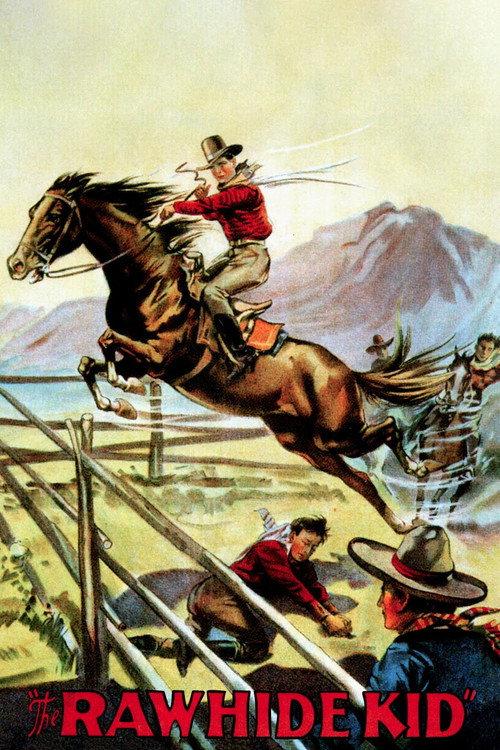 The Rawhide Kid 1928 official movie poster