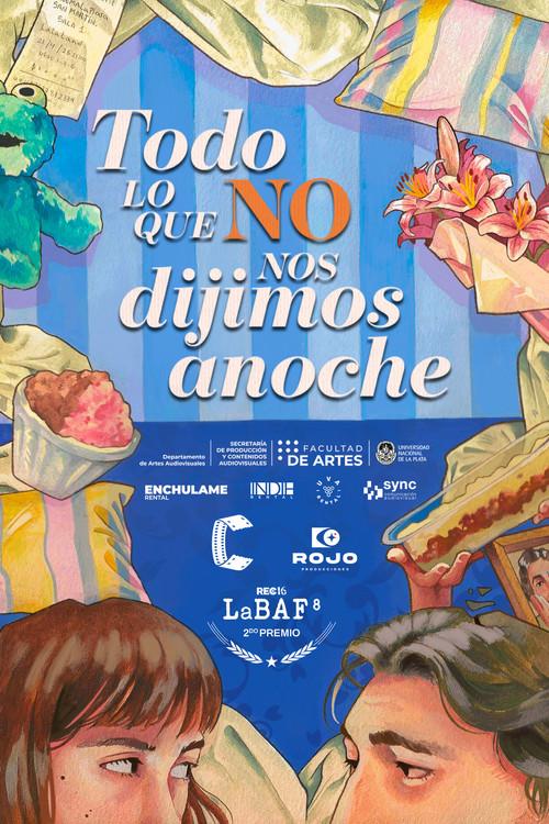 Todo lo que (no) nos dijimos anoche 2026 official movie poster