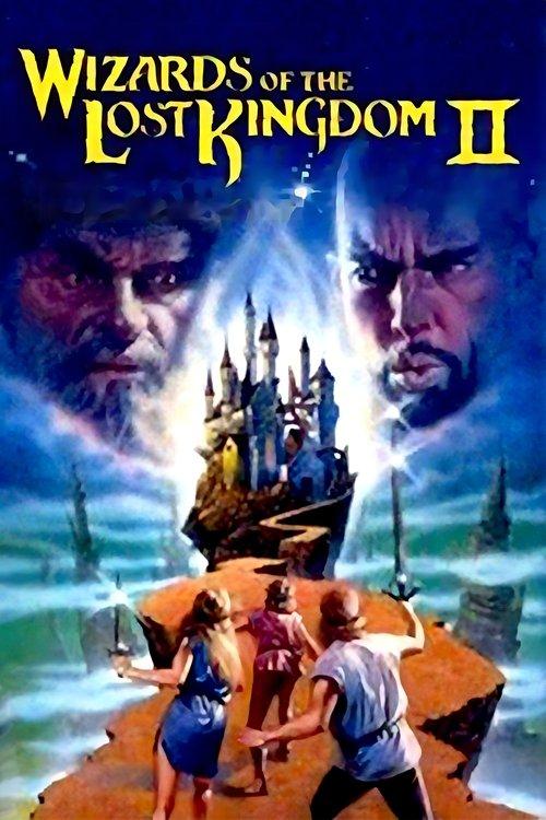 Wizards of the Lost Kingdom II 1989 official movie poster