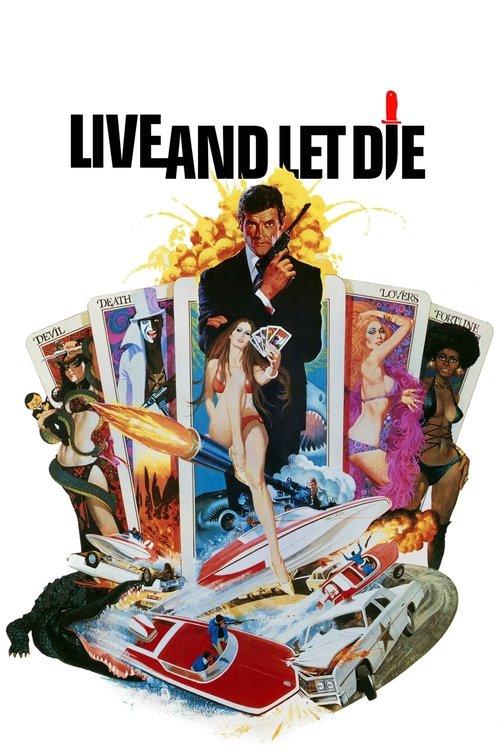 Live and Let Die 1973 official movie poster