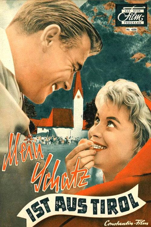 Mein Schatz ist aus Tirol 1958 official movie poster