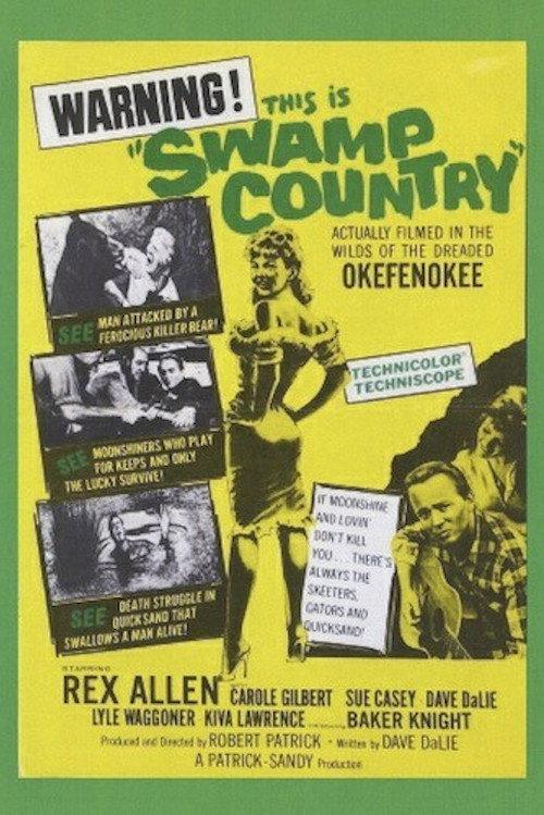 Swamp Country 1966 official movie poster