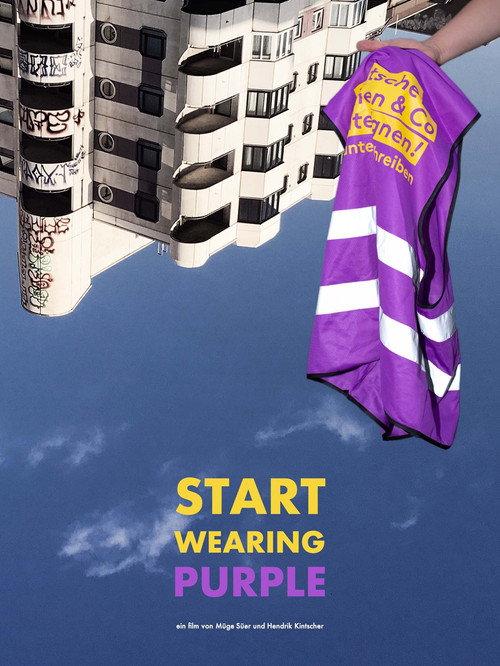 Start Wearing Purple 2022 official movie poster