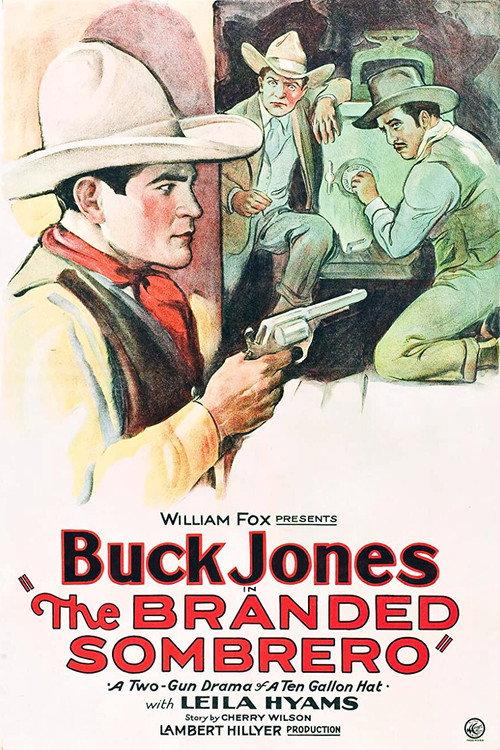 The Branded Sombrero 1928 official movie poster