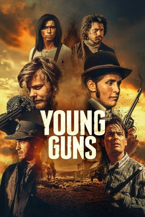 Young Guns 1988 official movie poster