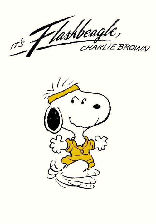 It's Flashbeagle, Charlie Brown 1984 official movie poster