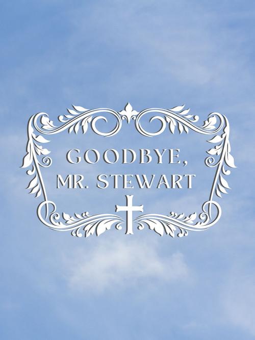 Goodbye, Mr. Stewart 2025 official movie poster