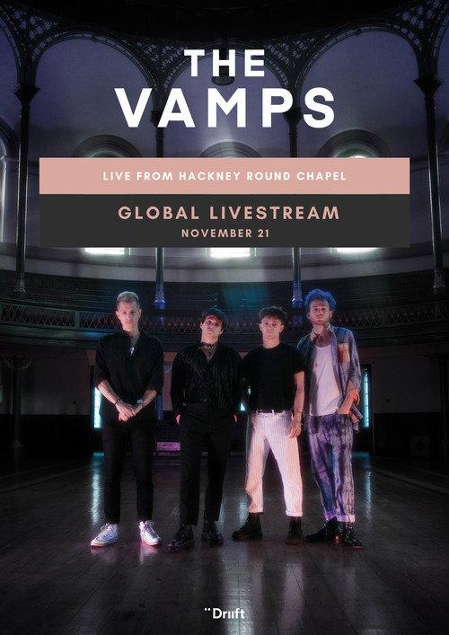 The Vamps: Live from Hackney Round Chapel 2020 official movie poster