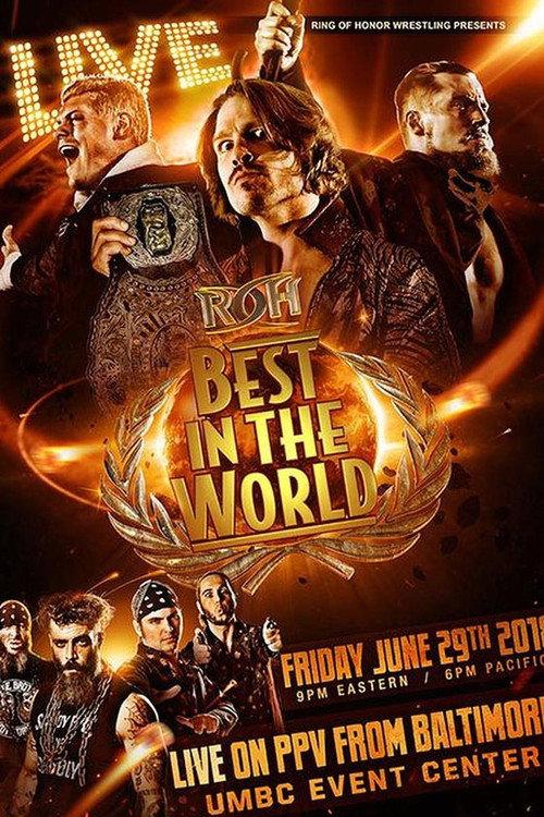 ROH: Best In The World 2018 official movie poster