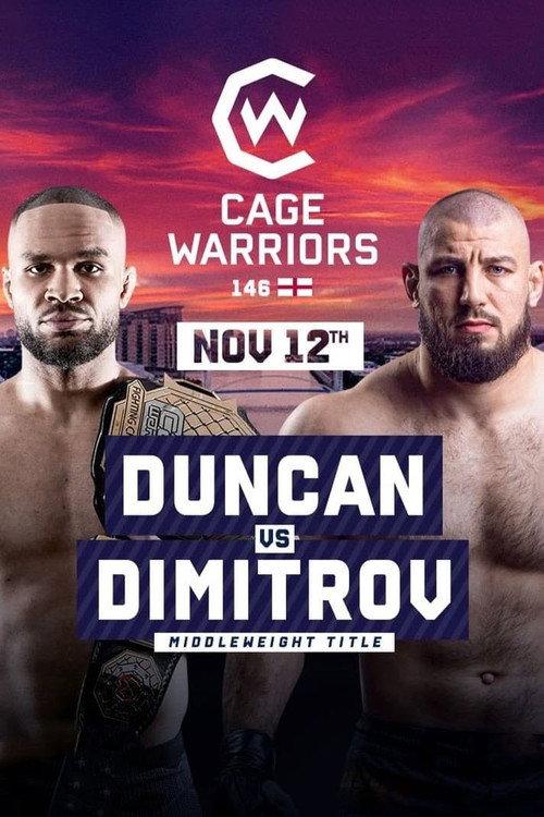Cage Warriors 146: Manchester 2022 official movie poster