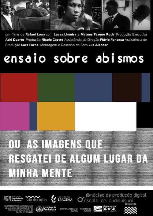 Ensaio sobre abismos ou as imagens que resgatei de algum lugar da minha mente 2021 official movie poster