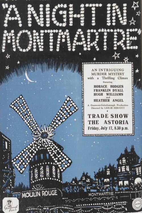 A Night in Montmartre 1931 official movie poster