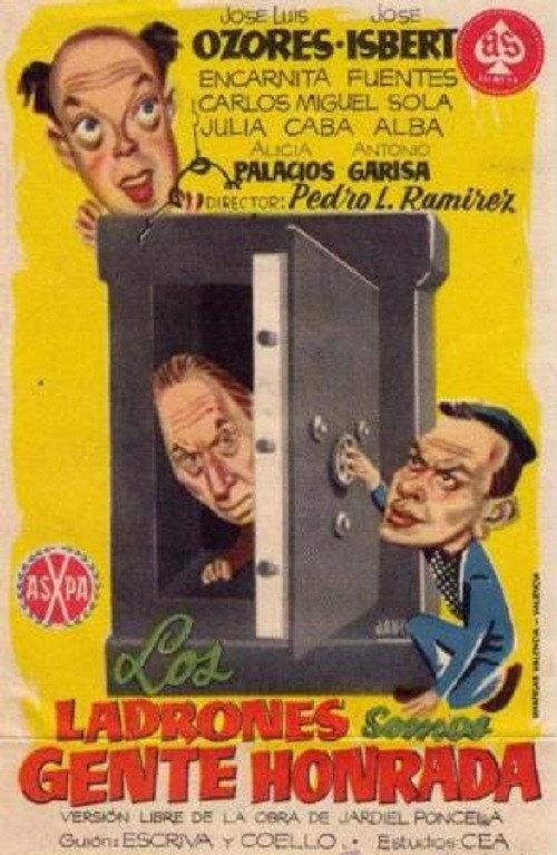 Los ladrones somos gente honrada 1956 official movie poster