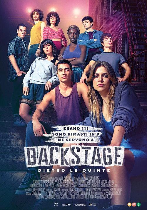 Backstage - Dietro le quinte 2022 official movie poster