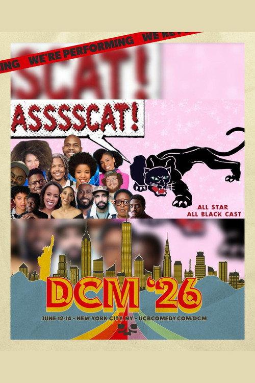 Black ASSSSCAT!: DCM '26 2026 official movie poster