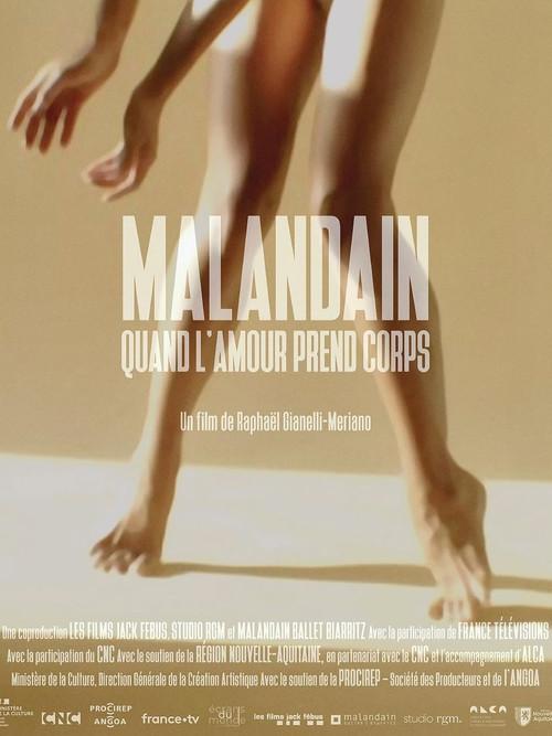 Malandain, quand l'amour prend corps 2026 official movie poster
