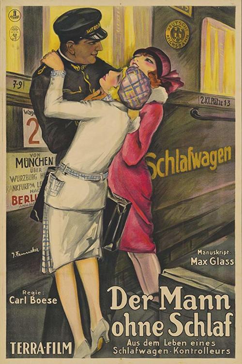 Der Mann ohne Schlaf 1926 official movie poster