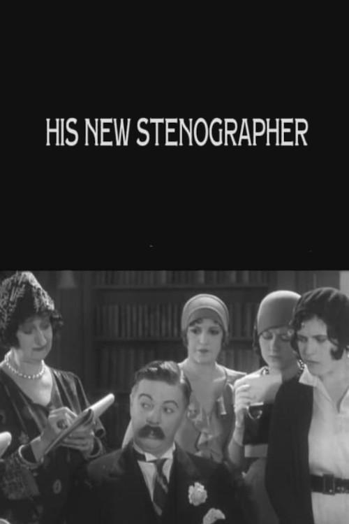 His New Stenographer 1928 official movie poster