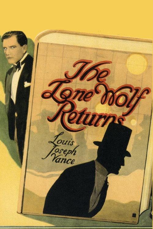 The Lone Wolf Returns 1926 official movie poster