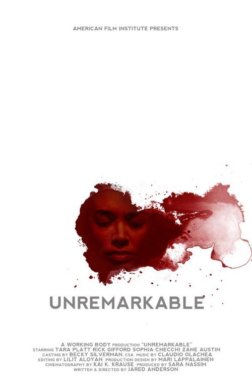 Unremarkable 2016 official movie poster