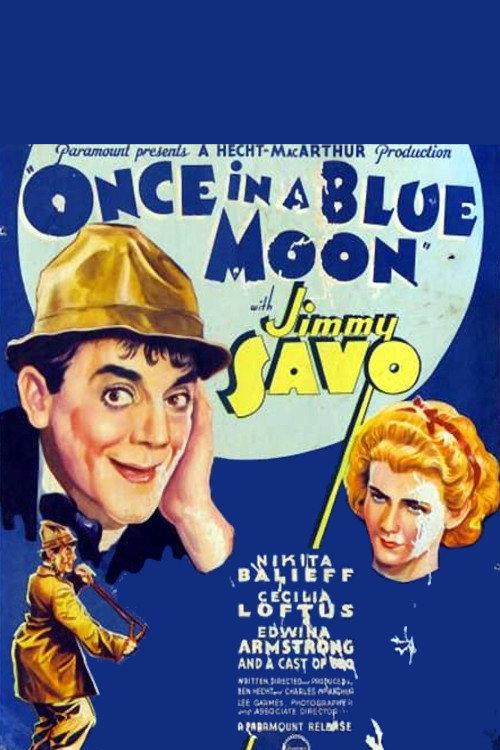 Once in a Blue Moon 1935 official movie poster