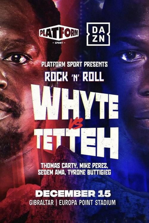 Dillian Whyte vs. Ebenezer Tetteh 2024 official movie poster