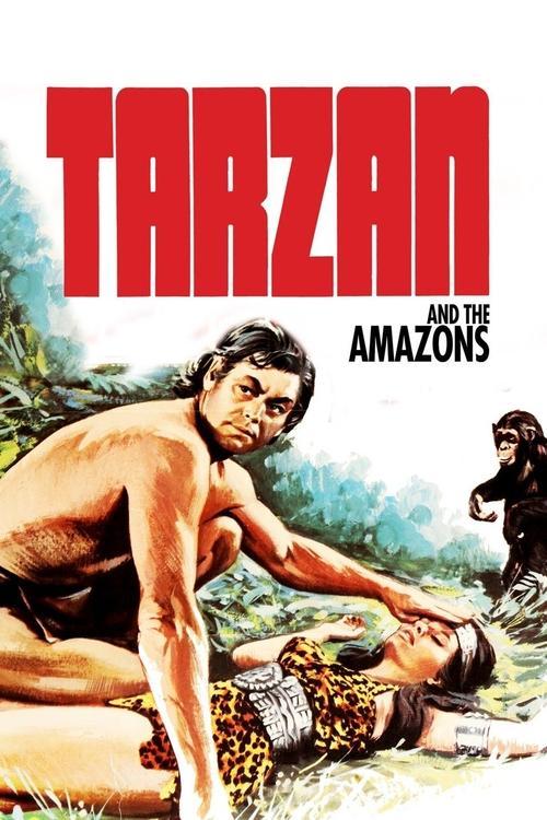 Tarzan and the Amazons 1945 official movie poster