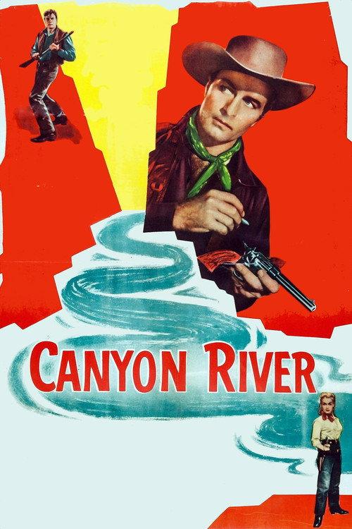 Canyon River 1956 official movie poster