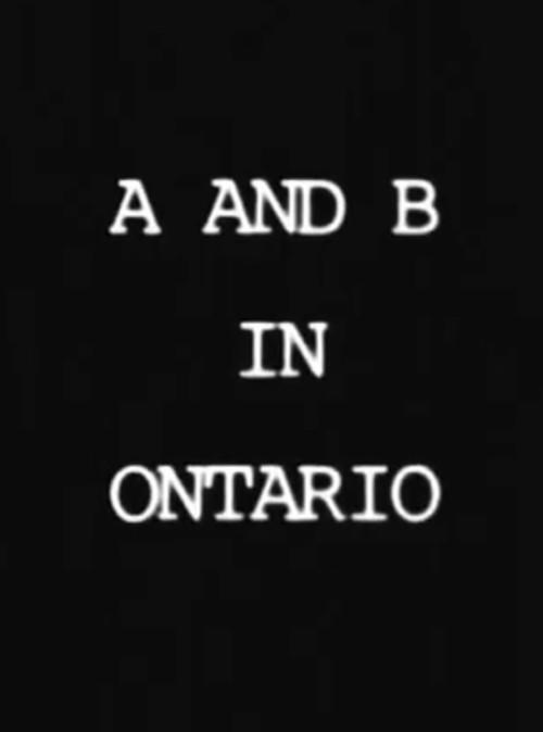 A and B in Ontario 1984 official movie poster