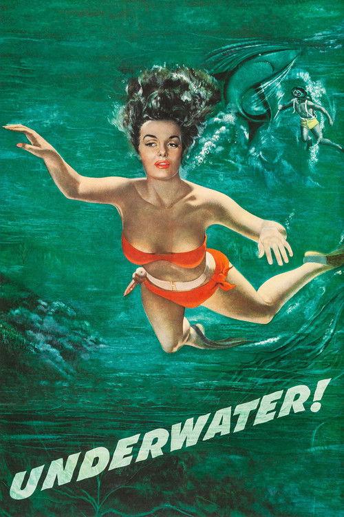 Underwater! 1955 official movie poster