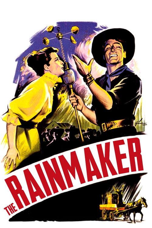 The Rainmaker 1956 official movie poster