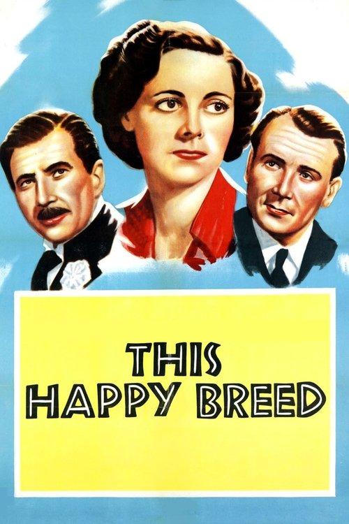 This Happy Breed 1944 official movie poster