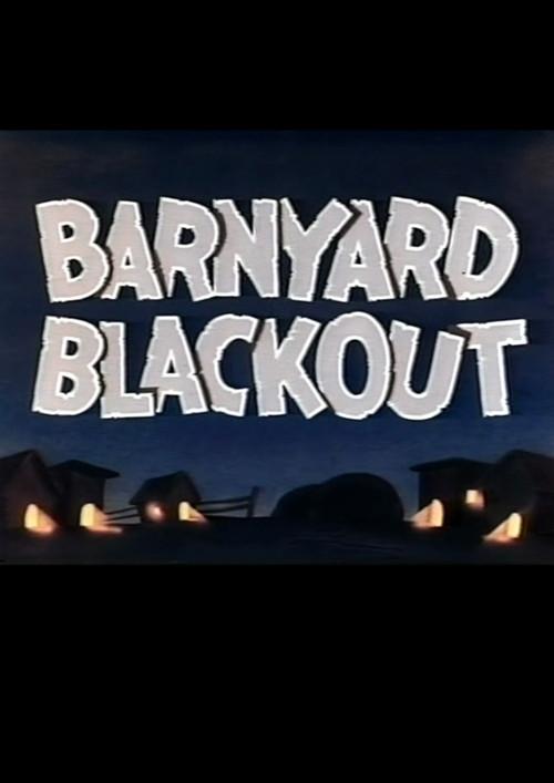 Barnyard Blackout 1943 official movie poster
