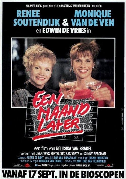 A Month Later 1987 official movie poster