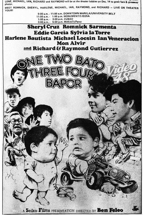 One Two Bato, Three Four Bapor 1988 official movie poster