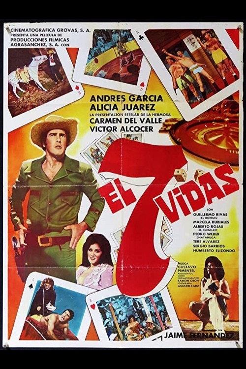El 7 Vidas 1980 official movie poster