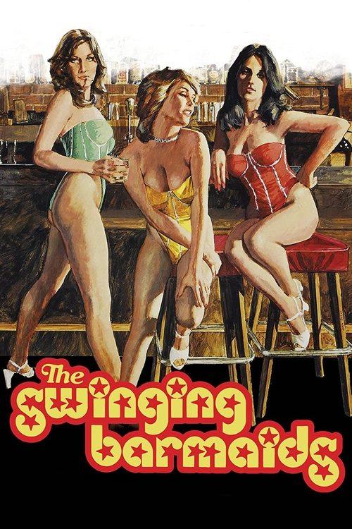 The Swinging Barmaids 1975 official movie poster
