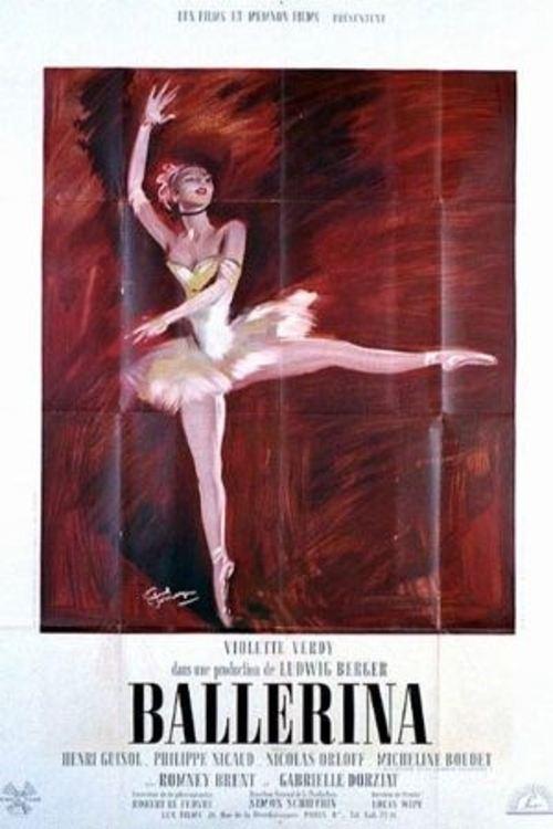 Dream Ballerina 1950 official movie poster