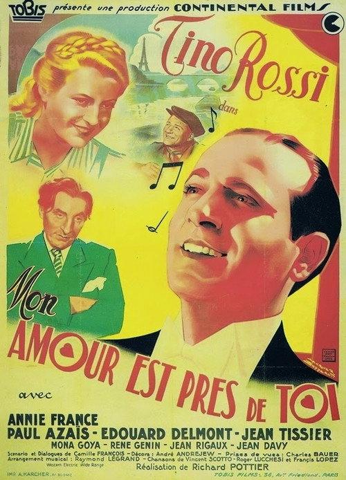 My Love is Near You 1943 official movie poster