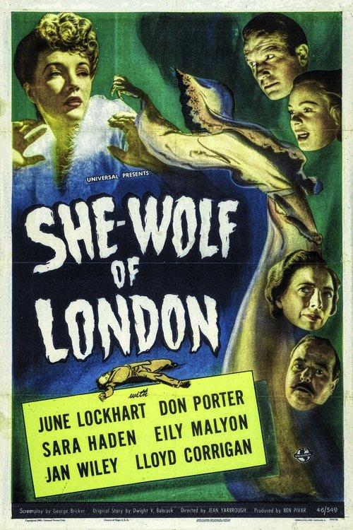 She-Wolf of London 1946 official movie poster