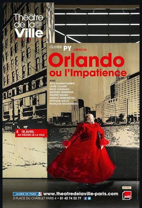 Orlando ou l'impatience 2016 official movie poster